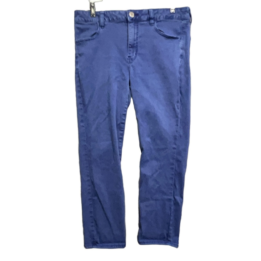American Eagle Hi-Rise Jegging Crop Jeans Womens 14 Blue Stretch AEM120605U9A